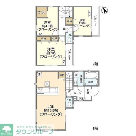 Kolet聖蹟桜ヶ丘の物件間取画像